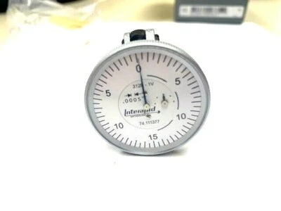 Interapid 1-1/2" Dial Test Vertical Indicator #312B-1V #74.111377 41685 - NEW - Image 1 of 4