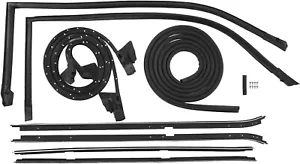 Weatherstripping Seal Kit 568979 Roof Rail& Door Rubber Seal Fit 81-88 Regal - Picture 1 of 9