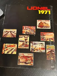 Catalogo prodotti vintage Lionel modellini treni scala grande e accessori 1971 - Foto 1 di 1