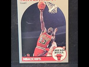 Michael Jordan 1990-91 NBA Hoops #65 Bulls B