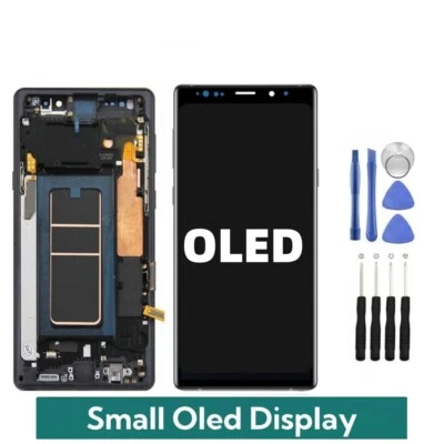 For Samsung Galaxy Note 9 N960 OLED LCD Touch Screen Digitizer frame Replacement - Image 1 of 4