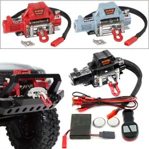 RC Car Metal Winch for 1:10 RC Crawler Car Axial SCX10 90046 TRX-4 Redcat - Picture 1 of 14