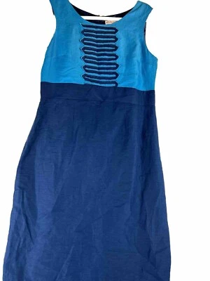 Vestido azul sin mangas MERONA para mujer talla 10 Foto 1 de 4
