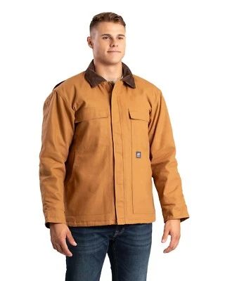 Men's Berne Heritage Chore Coat - Brown Size Medium HEAVY WINTER WORK COAT - Image 1 of 4