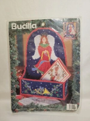 1995 Bucilla Needlecraft "Celestial Card Holder" Kit 11x14 #61197 Vintage NOS - Image 1 of 4