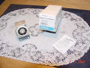 Omron H3CR-A, Solid-state Multi-functional Timer, 0-1.2 Minutes NEW Open Box! - Picture 1 of 7