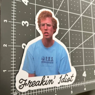 Napoleon "Freakin' Idiot" Vinyl Sticker Decal
