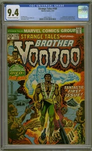 Strange Tales #169 (1973) CGC 9.4 (NM) OW-WHITE PAGES 1st App BROTHER VOODOO! K - Picture 1 of 1