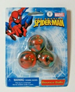 Marvel Spider-man Bounce Balls  Superball  NOS/MIP - Picture 1 of 5