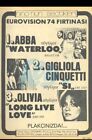Abba 1970s Turkish Magazine record Ads Olivia Newton John Lp Ads.