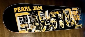 PEARL JAM BOSTON FENWAY PARK 2024 TABLA DE SKATE EDDIE VEDDER IAN WILLIAMS RARA - Imagen 1 de 11