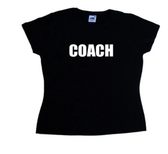 TEETREEDESIGNS Coach Ladies T-Shirt