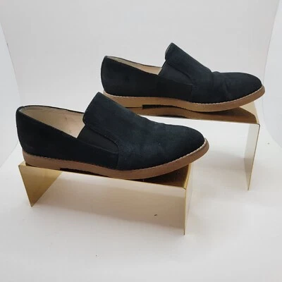 Nine West Quinko Black Suede Loafer Size 7.5M - Image 1 of 4