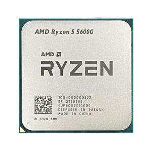 AMD Ryzen 5 5600G 100-000000252 CPU Processor 6 Cores 4.4GHz w/ Radeon Graphics
