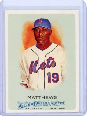 2010 TOPPS ALLEN & GINTER'S GARY MATTHEWS #322 NEW YORK METS SP - Image 1 of 2