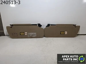OEM 1999 Mercury Mountaineer 5L Truck PAIR sunvisors driver passenger RH LH - Picture 1 of 11