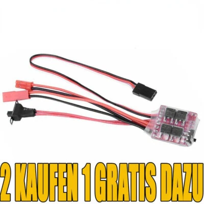 30A Brushed ESC Elektronischer Drehzahlregler mit Bremse Für RC Auto Modellbau - Bild 1 von 4