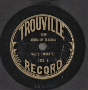 TROUVILLE RECORD 1020.  10” 78 rpm. Two Band Selections.  “Japan.”  Rare label - Picture 1 of 2