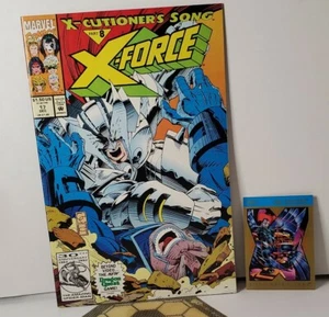 X-Force #17 Marvel X-Cutioner's Song #4 W/ Mr Sinister card 1992 - Picture 1 of 2