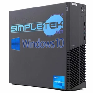 Lenovo M92 Windows 10 Pro 8GB 480GB Desktop RS232 Serial Com - Picture 1 of 4