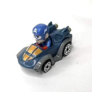 Hot Wheels 2022 RacerVerse Captain America 1:64 Diecast Car Toy Figure Marvel - Picture 1 of 4