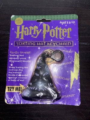 Harry Potter 2000 Vintage Chamber Secrets Sorting Hat Keychain - Image 1 of 3