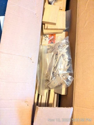 sig balsa airplane kit parts, balss and a lot of spare parts - Image 1 of 4