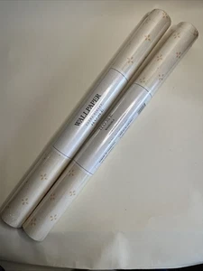 Laura Ashley Home Washable Wallpaper Pip Pumpkin/Ivory 10m x 53cm Brand New x 2 - Picture 1 of 9