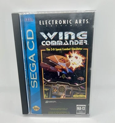 Wing Commander for Sega CD Video Game - Complete In Box 1994 - Image 1 of 4