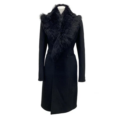 Auténtico abrigo para mujer BOTTEGA VENETA - 677498 acrílico negro, lana Foto 1 de 4