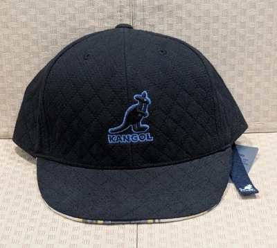 Kangol Kids хоп стежок ссылки черный w Argyle под Билл Snap назад шляпа крышка новый без ЯРЛЫКОВ - Изображение 1 из 4