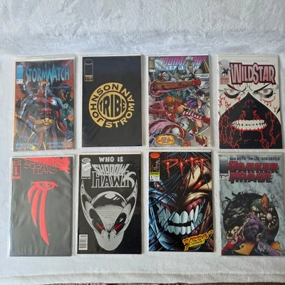 Image #1 Issues Comic Lot | Stormwatch #0, Tribe Pitt Wildstar ShadowHawk #1s - Image 1 of 4