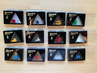 New Old Stock Pfanstiehl Stereo & Mono Diamond Needles (Multi-Styles) - Image 1 of 4
