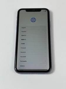 Apple iPhone 11 128GB A2111 Purple (Unlocked) Smartphone - Broken - Afbeelding 1 van 8