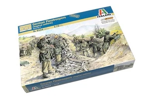 ITALERI Military Model 1/72 Soldiers Word War II German Paratroopers 6134 T6134 - Picture 1 of 2