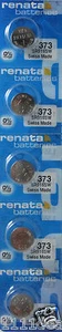 5 Renata Swiss Made SR916SW Watch Batteries - Picture 1 of 1