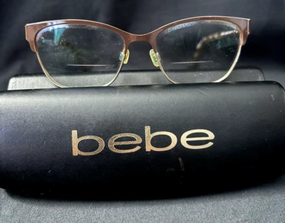 Monturas para gafas Bebe BB5196 200 TOPACIO marrón dorado 52-16-135 marcos solamente + estuche Foto 1 de 4