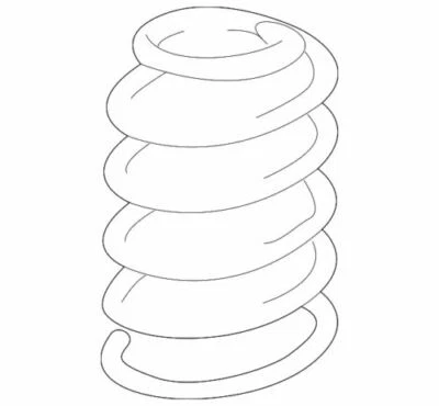 Genuine GM 1997-2005 Chevrolet Pontiac Coil Oldsmobile Venture Spring 22133038 - Image 1 of 2