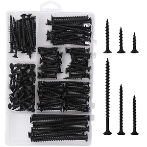 166 Pcs Assorted Drywall Screw Set - Phillips Head, High Hardness Rust Resistant - Picture 1 of 7