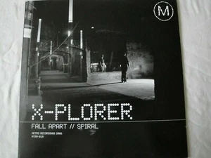 X-PLORER Fall Apart // Spiral 12" Vinyl Single UK 2006 Metro Recordings NM - Picture 1 of 4