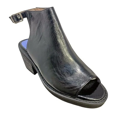 Sandálias de salto Jeffrey Campbell Jere couro de cabra biqueira aberta tamanho 9,5 - Imagem 1 de 4