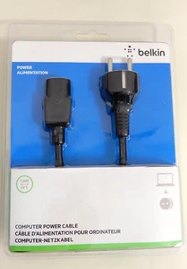 BELKIN Kaltgerätekabel 1,8m, IEC Anschluß Me54 - Bild 1 von 2