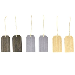 Rectangular Wooden Craft Tags, 3-1/4-inch, 6-piece - Picture 1 of 1