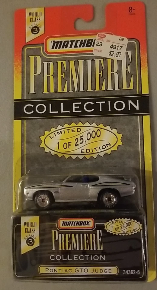 1995 Matchbox Premiere Collection Pontiac GTO Judge Ограниченный выпуск  - Изображение 1 из 2