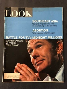 Look Magazine July 11 1967  Johnny Carson - Picture 1 of 2