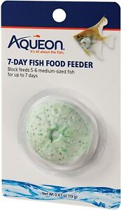 X's 1 Aqueon 7 Day Fish Food Feeder Vacation Weekend Holiday Feeders 1 Pack