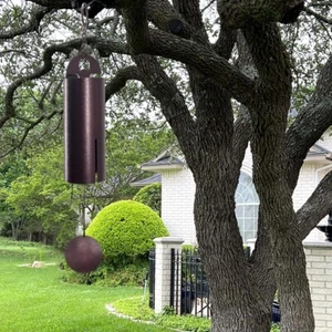 Wind Chimes for Outside Deep Tone Heroic Windbell Deep Resonance Serenity Bell - Picture 1 of 5