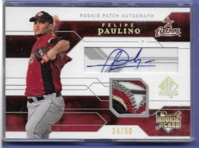 Auténtico Pelipe Paulino 2008 cubierta superior SP 24/50 automático novato Foto 1 de 2