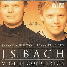 Bach - Violin Concertos (Tapiola Sinfonietta feat. Jaakko & Pekka Kuusisto CD
