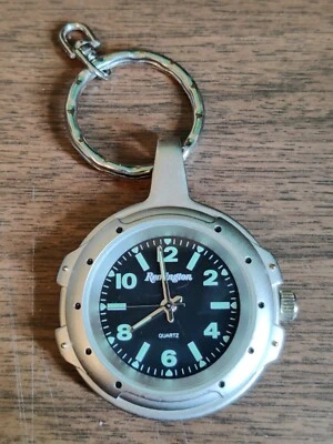 Кварцевые карманные часы Remington с кольцом для ключей ходовые/рабочие - Изображение 1 из 2